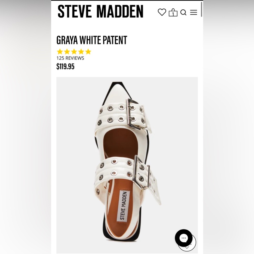 Steve Madden Graya flat size 7.  New in box!